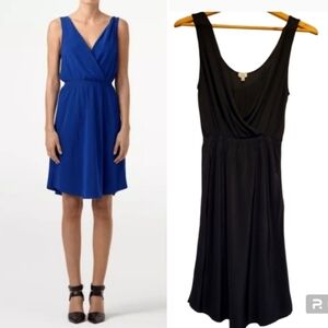 Wilfred Black Delire Silk Dress